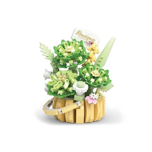 P1091 PANLOS ÇİÇEK BUKETİ 524 PARÇA BLOCK OYUNCAK