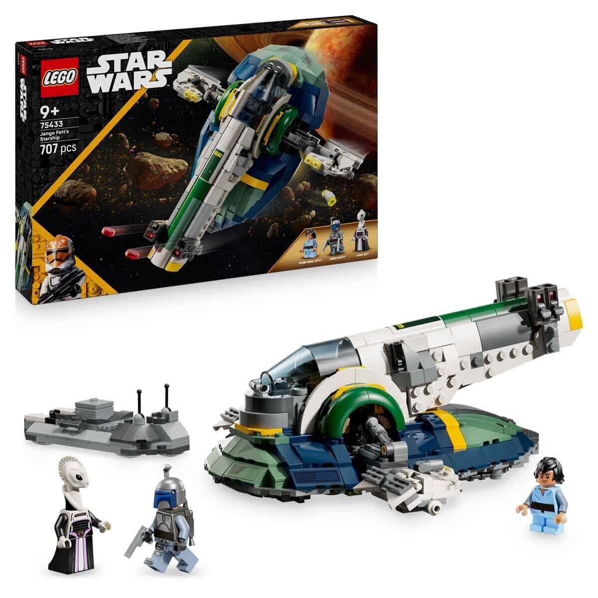 75433 LEGO® Star Wars™ Jango Fett'in Starshipi 707 parça +9 yaş