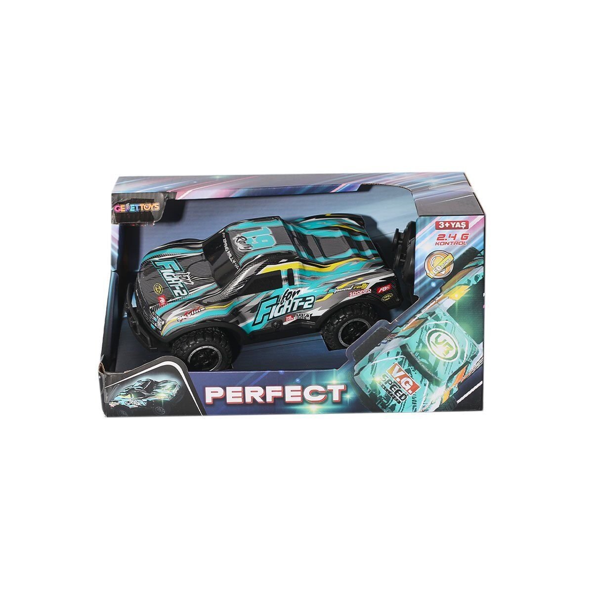 UJ99-Y240 1 :20 2 :4GHz Kontrol Şarjlı Full Led Işıklı Arazi Aracı - Gepettoys