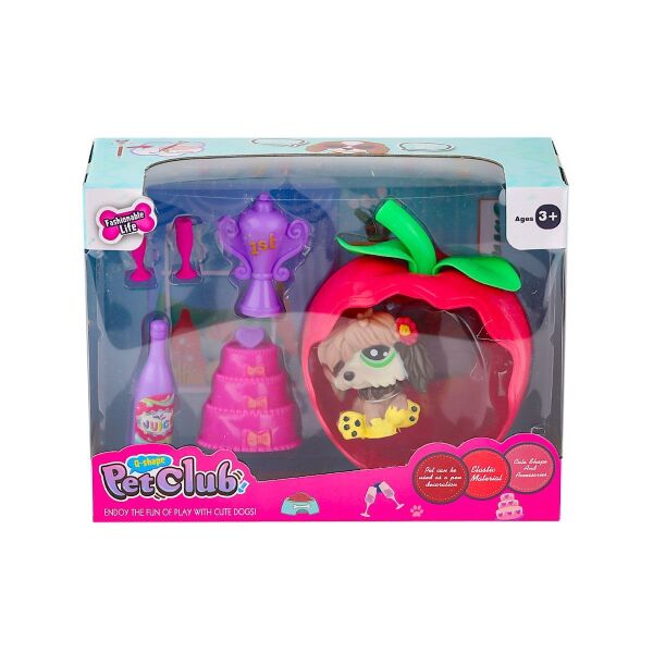 KZL-CL2103 1-4  Elmalı Pet Star Oyun Seti -Kızılkaya Oyuncak