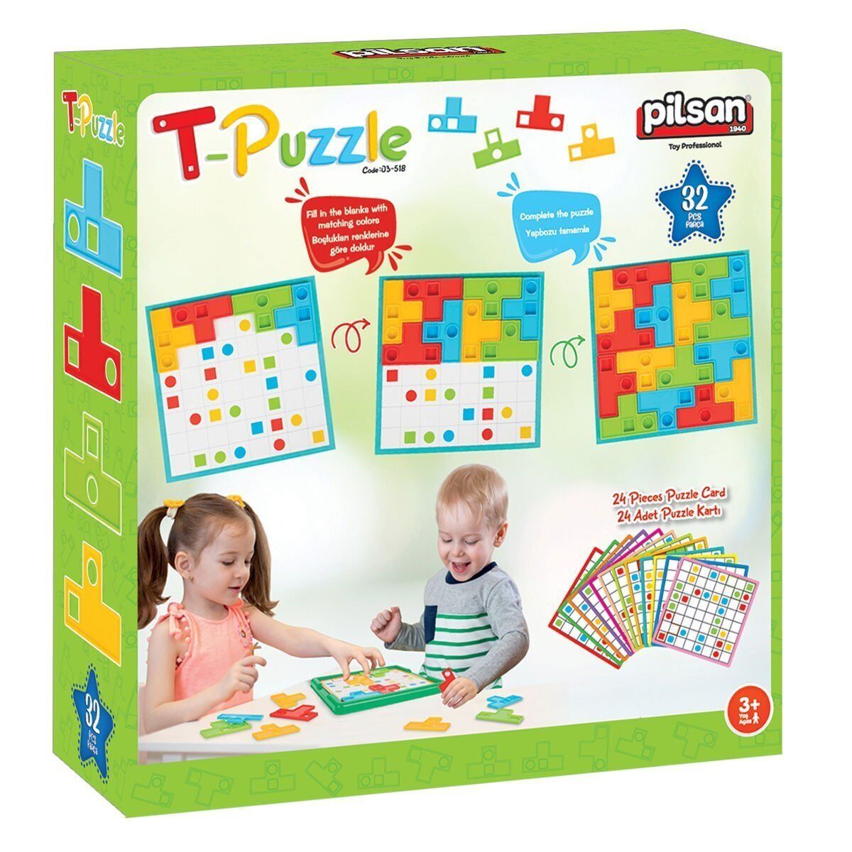 03 518 T PUZZLE 32 PARÇA