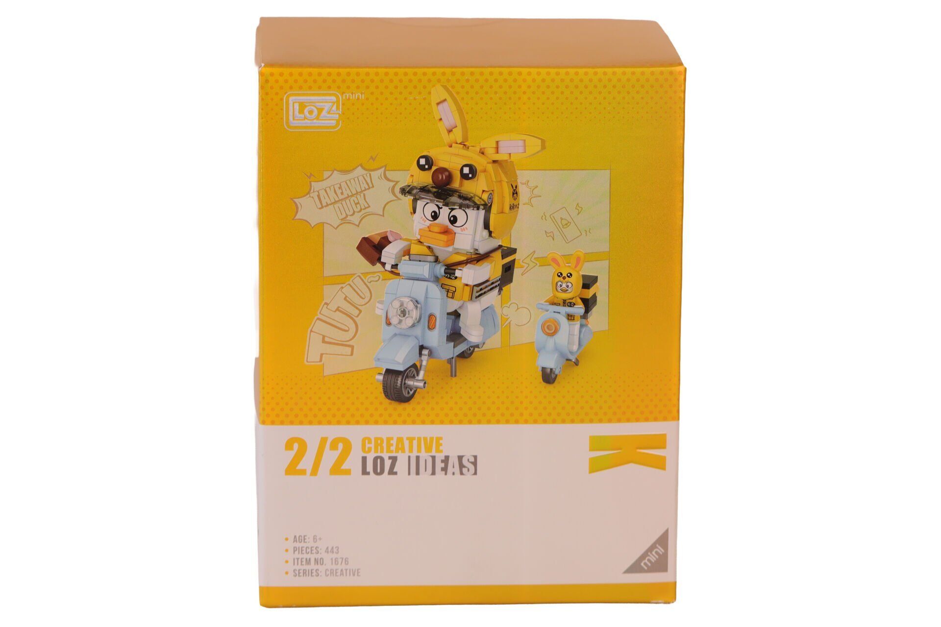 LZ-1676 LOZ KURYE ÖRDEK 443 PARÇA BLOCK OYUNCAK