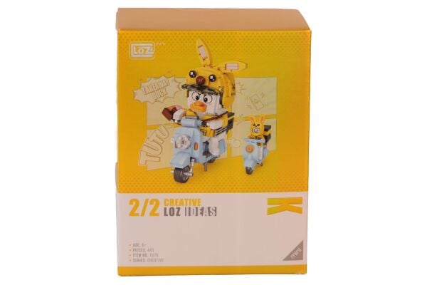 LZ-1676 LOZ KURYE ÖRDEK 443 PARÇA BLOCK OYUNCAK