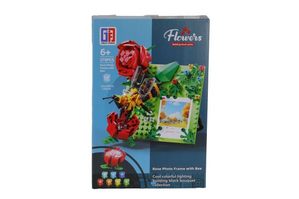 123-915 4 ASORTİ BÜYÜK ÇİÇEK BLOK(Belirtilen fiyat, tekli satış için adet fiyatıdır.)