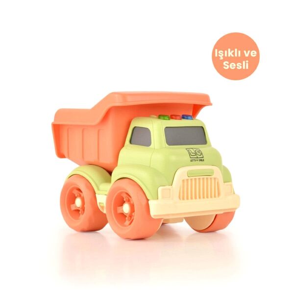 LC-31016 Sesli ve Işıklı Minik Kamyon -Enfal