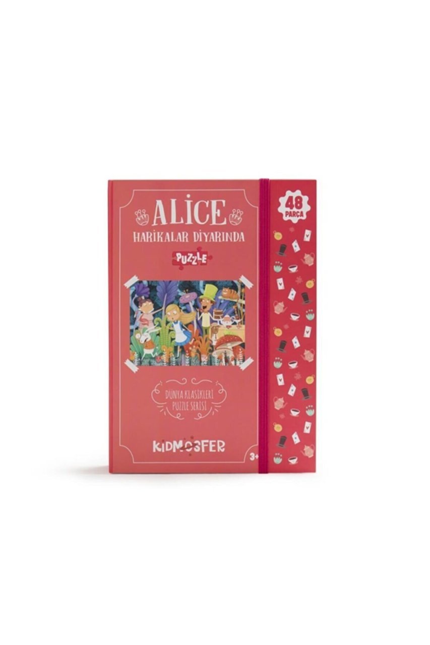 kidmosfer Alice Harikalar Diyarında Puzzle (YAPBOZ) 48 Parça ABM00175