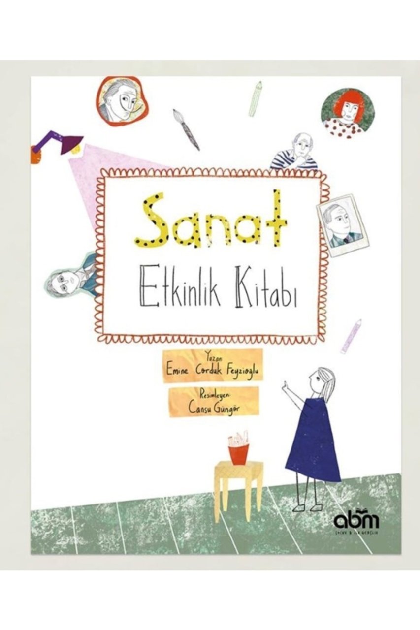 Abm Yayınevi +4 Yaş Sanat Etkinlik Kitabı