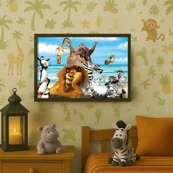 MG 113 MDAGASCAR PUZZLE 200 PRÇ