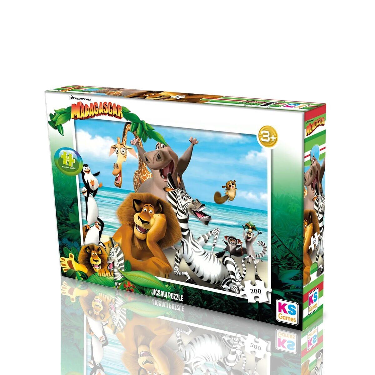 MG 113 MDAGASCAR PUZZLE 200 PRÇ