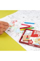 kidmosfer Mını Colourıng & Maze Poster Lıttle Red Rıdıng Hood ABM00241