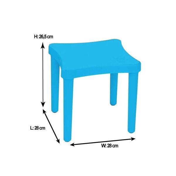 03 493 STORYM İKİ TABURELİ MASA MAVİ