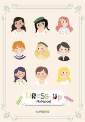 Kes-Tasarla Defter Dress-Up Notepad