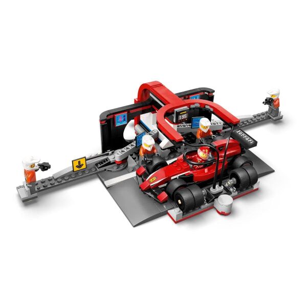 60443 Lego City Ferrari F1 Pit Stop ve Pit Ekibi 322 parça +6 yaş
