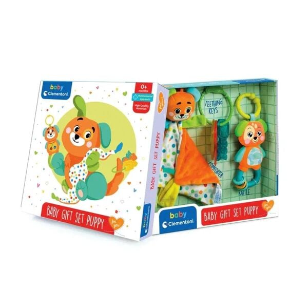 17804 Baby Clementoni - Bebek Hediye Seti - Köpekçik