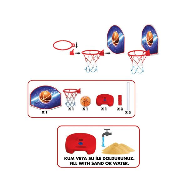 03407 Ayarlanabilir Basketbol Potası -Fentoys
