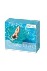Intex Şeffaf Deniz Kabuğu Ada Yatak IDY57255