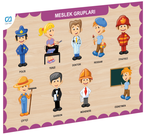 CAAHS-3203 CA GAMES AHŞAP MESLEK GRUPLARI BUL-TAK