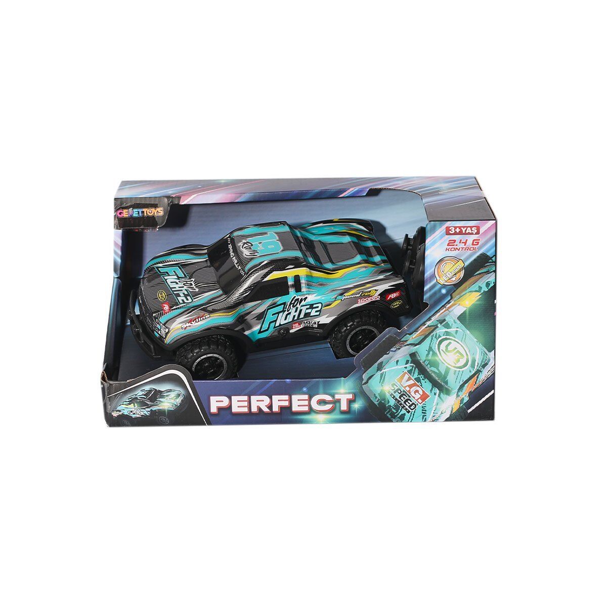 UJ99-Y240 1 :20 2 :4GHz Kontrol Şarjlı Full Led Işıklı Arazi Aracı - Gepettoys