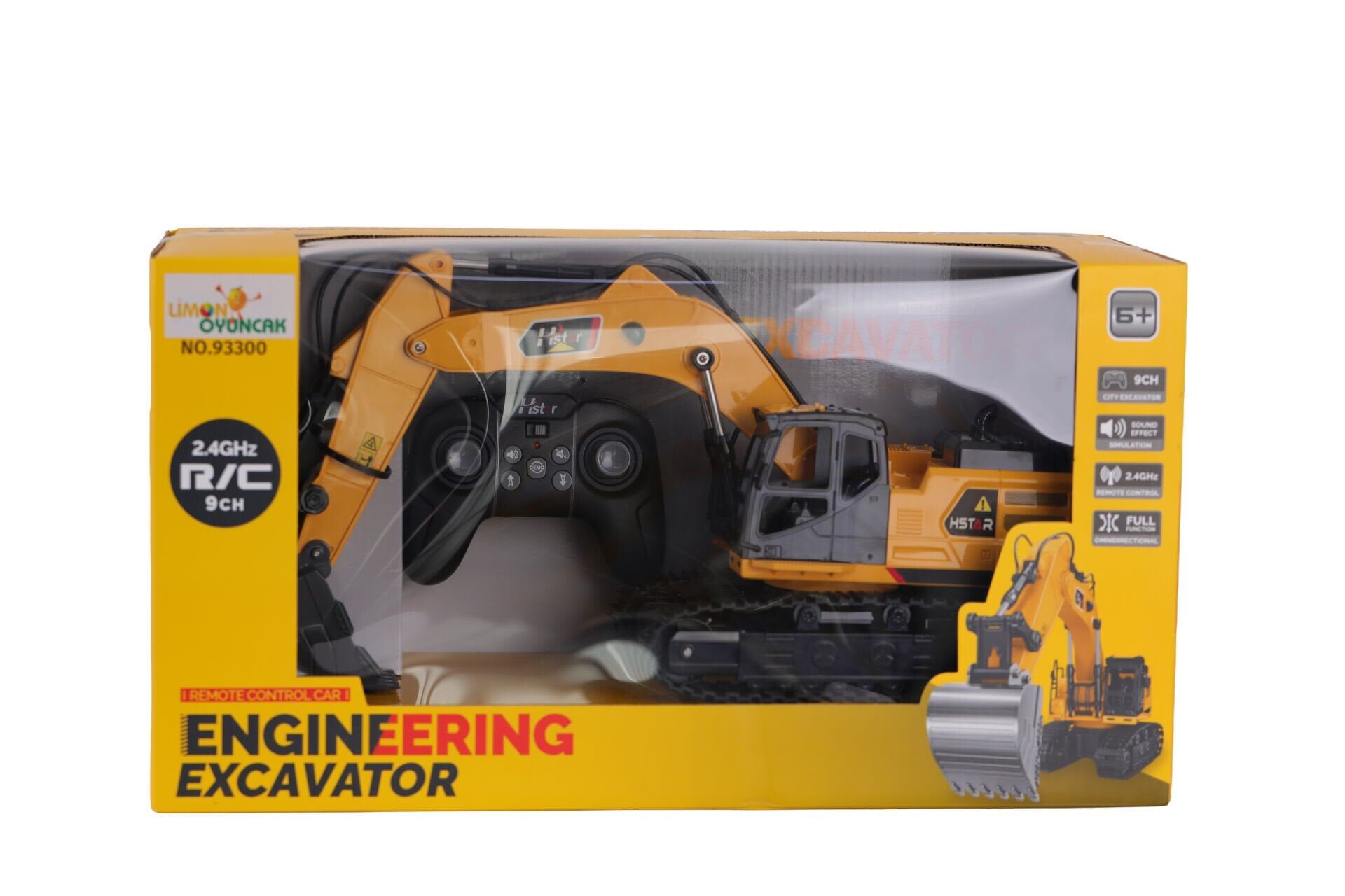 93300 ŞARJLI KUMANDALI İŞ MAKİNESİ KEPÇE