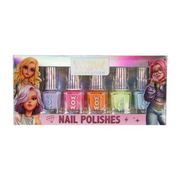 S00088543 - WOW Generation Neon Renkli 5li Oje Seti