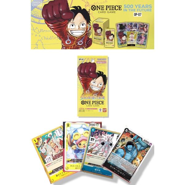 5529 ONE PİECE CARD GAME BOOSTER PACK OP-07
