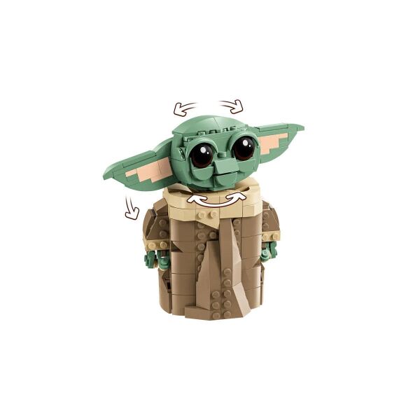 75403 Lego Star Wars - Uçan Bebek Arabalı Grogu 1048 Parça +10 Yaş