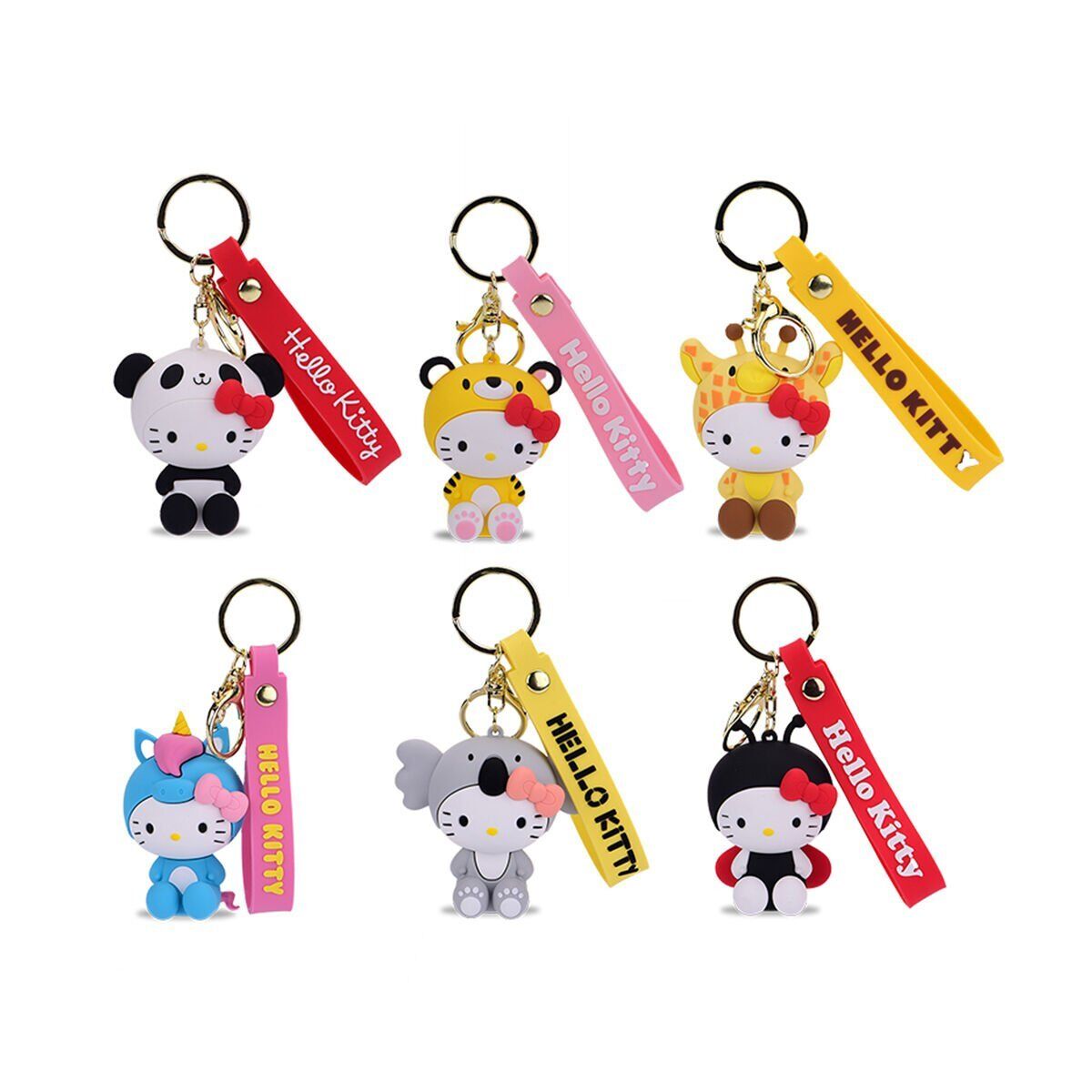 2465-0609 Hello Kitty Anahtarlık CDU8-5/CN24 – 96/CN24 – 135/CN24(Belirtilen fiyat, tekli satış için adet fiyatıdır.)