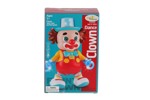 YJ-3029 PİLLİ MÜZİKLİ PALYAÇO