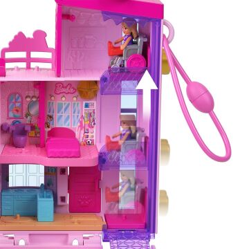HWP11 Polly Pocket Barbienin Evi Temalı Mikro Oyun Seti