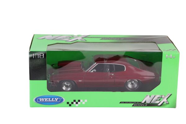 12537 WELLY 1 18 1970 CHEVROLET CHEVELLE
