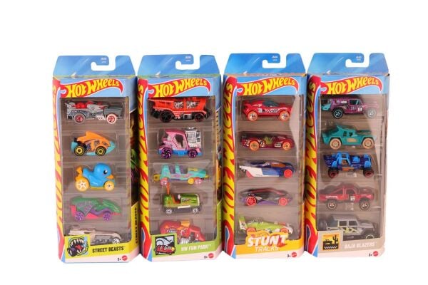 1806 Hot Wheels Beşli Araba Seti