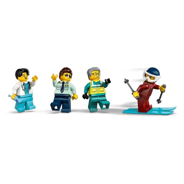60465 Lego City Helikopter Ambulans Uçağı 403 parça +6 yaş
