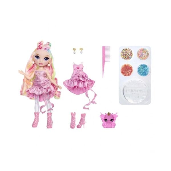 122395 Rainbow High Rainbow Parıltılar ve Slime Bebek / Asorti +4 yaş