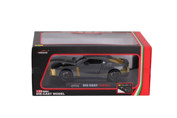 KZL-DC24243 NISSAN GTR 1:24 ISIKLI SESLI KUTULU 18