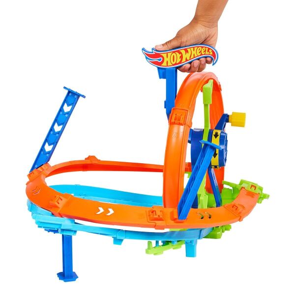 JBX65 Hot Wheels Hızlı Fırlatma ve Döngü Parkuru Oyun Seti