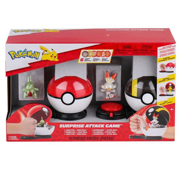 POK PKW2474 Pokemon Sürpriz Atak Oyun Seti Seri 1 Asorti