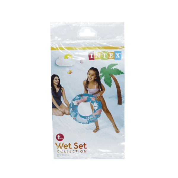 IS59242 Şeffaf Baskılı Simit 61 cm - Vardem Oyuncak