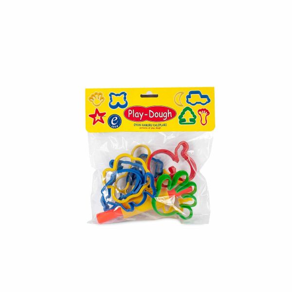 ERN-015 POŞETLİ OYUN HAMURU KALIPLAR BÜYÜK ŞEKİLLER ERN-515