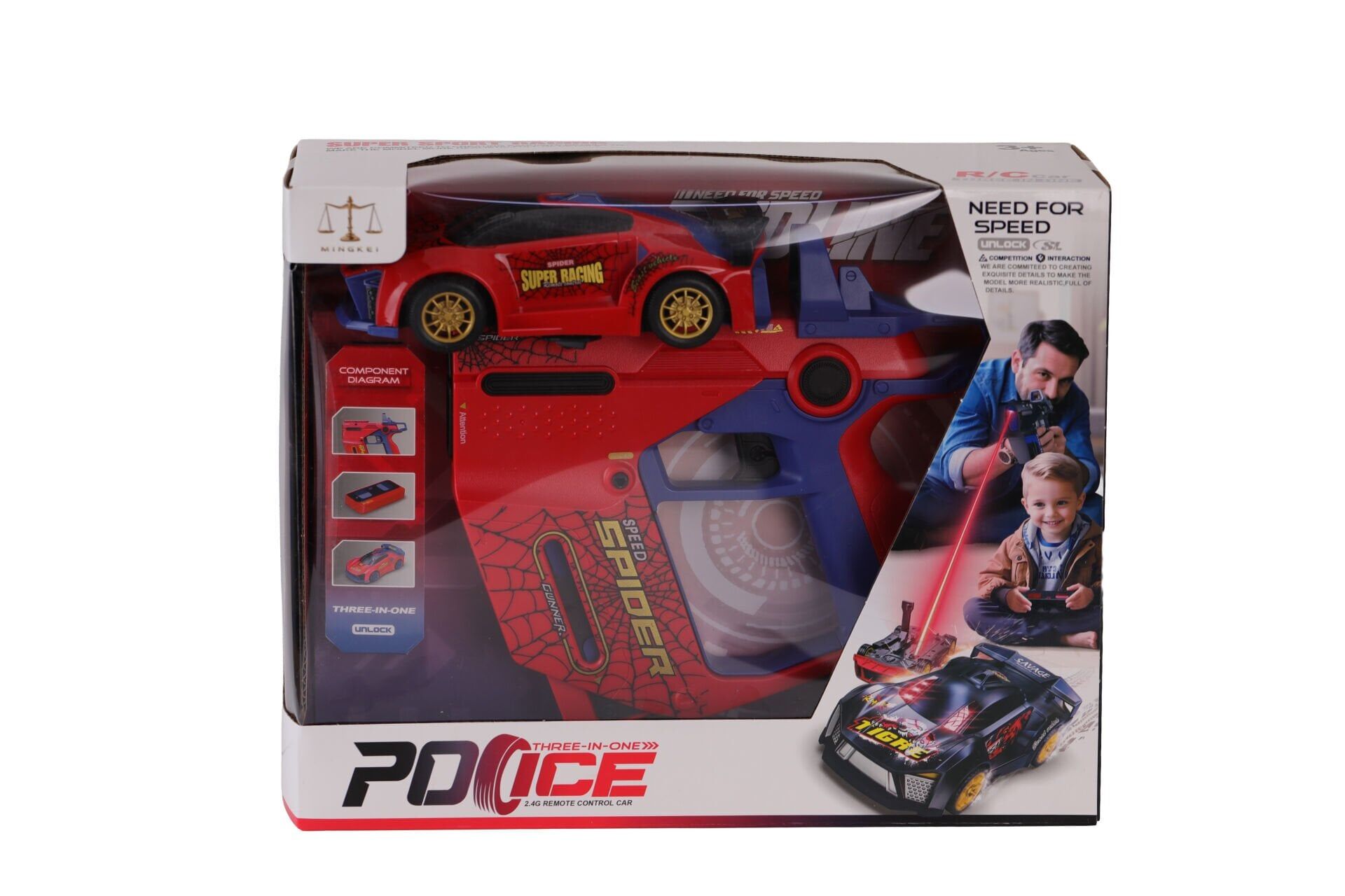 TCS01 ŞARZLI LAZER SİLAHLI ARABA