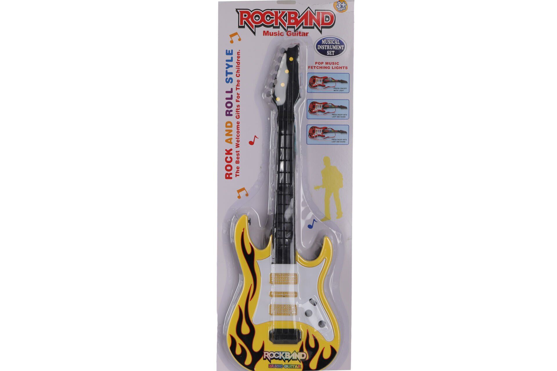 929B 2 929A 2 BÜYÜK PİLLİ MÜZİKLİ GİTAR