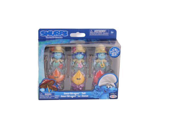 SRN 292270 Şirinler Kostümlü 3'lü Figür Set