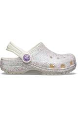 Crocs 206992-159 Classıc Glıtter Clog Bebek Sandalet