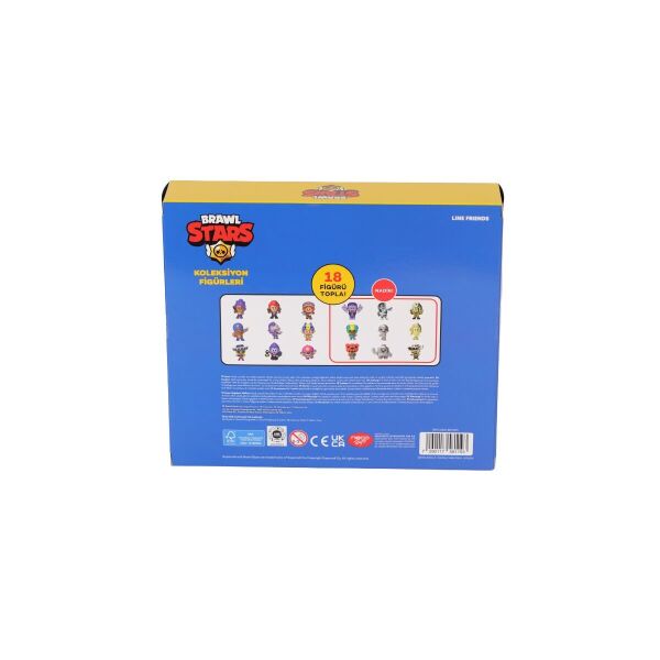 PMI BRW2070 Brawl Stars 8'li Delüks Figür Set Asorti