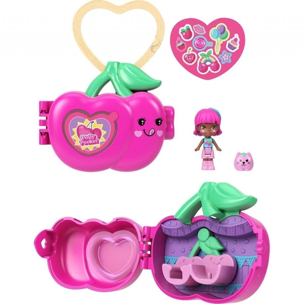 JKC86 Polly Pocket - Meyve Temalı Sürpriz Set