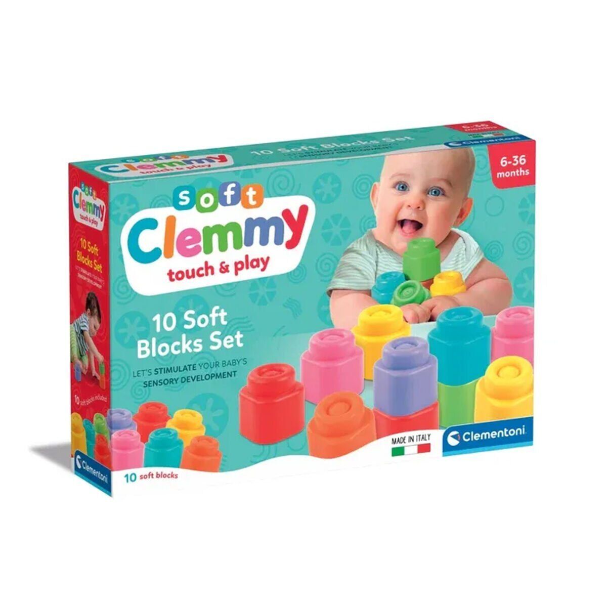 17988 Soft Clemmy - Yumuşak Blok Oyun Seti - 10 parça