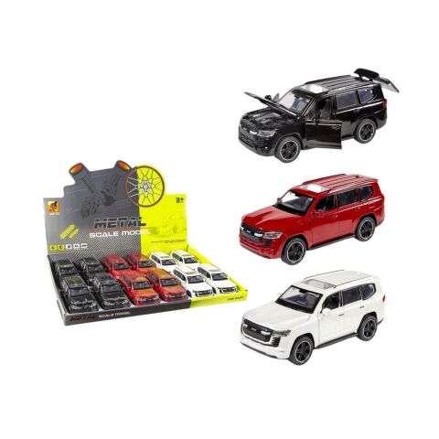 KM-3261D Vardem Çek Bırak 1:32 Işıklı Ve Sesli Metal Land Jeep