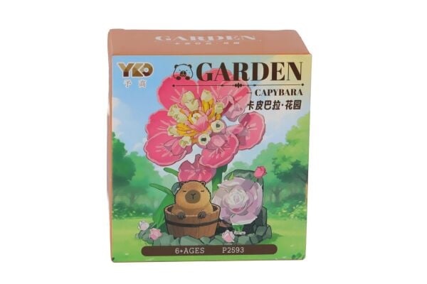 P2593 PANLOS FLOWER SET 206 PARÇA BLOCK OYUNCAK
