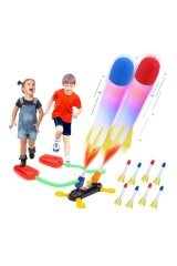 Kayyum Oyuncak Air Rocket Duello Oyuncak Seti 2 Işıklı Roket 2 Işıksız Yedek Roket Ile Beraber airrocket2