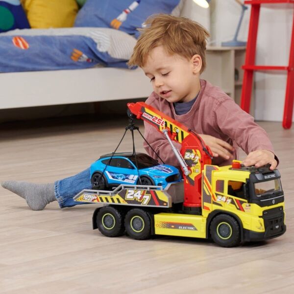 203749039 Giant Tow Truck

Volvo FMX freewheel light sound manual crane and