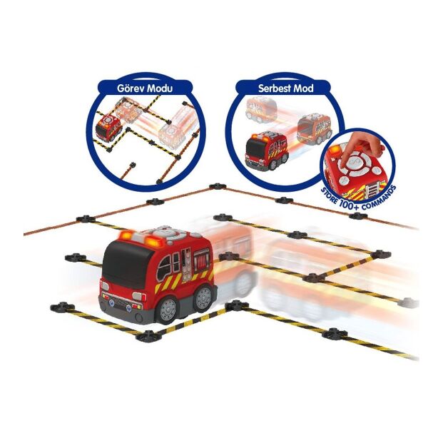 SIL/81470 Silverlit Tooko Programlanabilen İtfaiye Aracı Oyun Seti